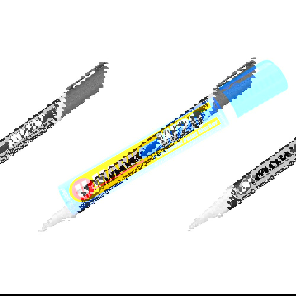 Markers & Paintsticks; Marker Type: Liquid Paint Marker; Tip Shape: Bullet; Chisel; Color: Dark Blue; Ink Type: Xylene-free; Water Base; Fade Resistant; Water Resistant; Tip Type: Reversible; Bullet; Chisel; For Use On: Wood; Glass; Cardboard; Plastic; Me